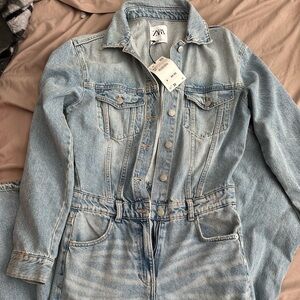 DENIM ZARA JUMPSUIT
